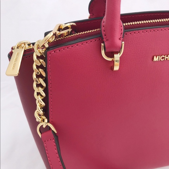 🍒NWT Michael Kors Ellis Large Convertible Satchel - Picture 4 of 8